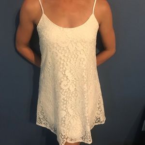 White Lace Dress